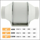 8inch Extractor Fan Duct Hydroponic Inline Exhaust Vent Industrial - RnR Galore