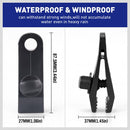 8Pc Awning Tarp Clamp Set Clips Hangers Survival Tent Emergency Grommet - RnR Galore