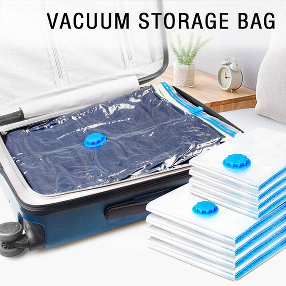 9 Pack Space Saver Vacuum Seal Storage Bag Kit, 2 Large, 5 Medium & 2 Small - RnR Galore