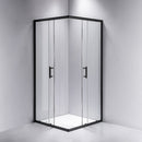 900 x 1000mm Sliding Door Nano Safety Glass Shower Screen By Della Francesca - RnR Galore