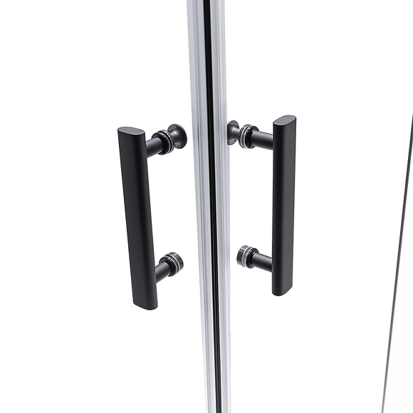900 x 1000mm Sliding Door Nano Safety Glass Shower Screen By Della Francesca - RnR Galore