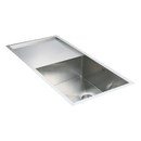 960x450mm Handmade Stainless Steel Undermount / Topmount Kitchen Sink with Waste - RnR Galore