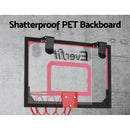 Everfit 23" Mini Basketball Hoop Backboard Door Wall Mounted Sports Kids Red-5