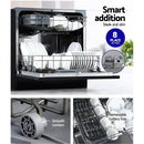 Devanti 8 Place Settings Benchtop Dishwasher Black-5