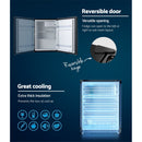 Devanti 70L Bar Fridge Black-6