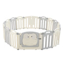 Keezi Baby Playpen 16 Panels Foldable Toddler Fence Safety Play Activity Centre-3