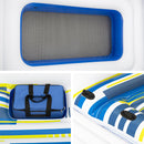 Bestway Pool Float Island Inflatable Lounge 6-person Seat Canopy-3