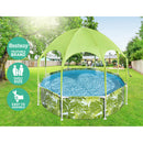 Bestway Kids Pool 244x51cm Steel Frame Swimming Play Pools Canopy 1688L-4