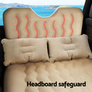 Weisshorn Car Mattress 176x80 Inflatable SUV Back Seat Camping Bed Beige-5
