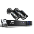 UL-tech CCTV Security System 4CH DVR 2 Cameras 2TB Hard Drive-1