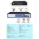 UL-tech CCTV Security System 8CH DVR 8 Cameras 1080p-5