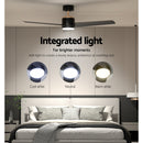 Devanti 52'' Ceiling Fan DC Motor w/Light w/Remote - Black-5