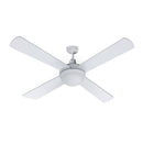 Devanti 52'' Ceiling Fan AC Motor w/Light w/Remote - White-1