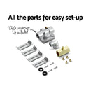 Devanti Gas Cooktop 60cm Stove Hob Black-7