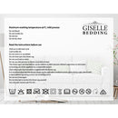 Giselle Bedding Heated Electric Throw Rug Fleece Sunggle Blanket Washable Silver-6