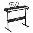 Alpha 61 Keys Electronic Piano Keyboard Digital Electric w/ Stand Touch Sensitive-1