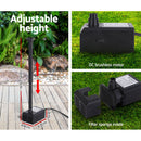 Gardeon Solar Pond Pump Submersible Water Fountain Kit 6.1FT-6