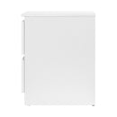 Artiss Bedside Table 2 Drawers - PEPE White-4