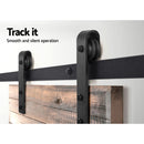 Cefito Sliding Barn Door Hardware Track Set 2m-6