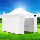 Instahut Gazebo 3x4.5 Pop Up Marquee Folding Tent Wedding Gazebos Camping Outdoor Shade Canopy White-7