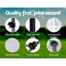 Instahut Gazebo Pop Up Marquee 3x6 Folding Tent Wedding 500D Oxford Fabric White-6