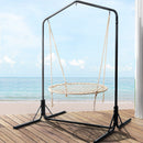 Gardeon Hammock Chair with Stand Nest Web Outdoor Swing 100cm-8