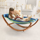 Gardeon Hammock Bed Outdoor Camping Kids Timber Hammock Rocking-7
