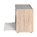 Artiss Shoe Rack Cabinet Bench 8 Pairs White Niva-4