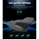 Livemor Electric Massage Chair Zero Gravity Recliner Shiatsu Kneading Massager-4