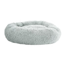 i.Pet Pet Bed Dog Cat 90cm Large Calming Soft Plush Light Grey-1