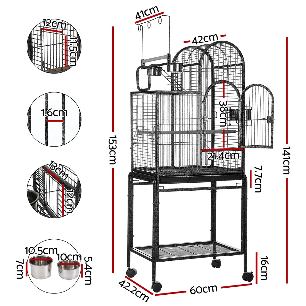 i.Pet Bird Cage 153cm Large Aviary - 0