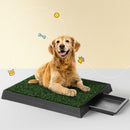 i.Pet Pet Training Pad Dog Potty Toilet Large Portable With Tray Grass 2 Mats-7