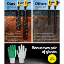 Giantz Power Garden Spiral Auger Hole Digger Earth Drill Bit Φ75x300 & 600mm-6