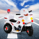 Rigo Kids Ride On Motorbike Motorcycle Car Toys White-8