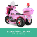 Rigo Kids Ride On Motorbike Motorcycle Car Pink-4