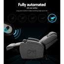 Artiss Recliner Chair Lift Assist Heated Massage Chair Velvet Milio-3