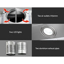 Devanti 1500mm Range Hood 150cm BBQ Commercial Rangehood-6