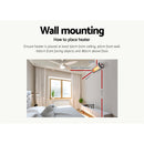 Devanti Electric Strip Heater Radiant Heaters 1500W-6