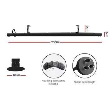 Devanti Electric Radiant Strip Heater Outdoor 1800W - 0