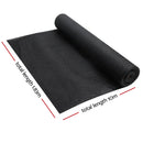 Instahut 90% Shade Cloth 1.83x10m Shadecloth Sail Heavy Duty Black-2