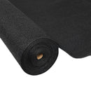 Instahut 90% Shade Cloth 1.83x30m Shadecloth Sail Heavy Duty Black-1