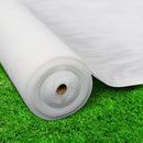 Instahut 50% Shade Cloth 3.66x10m Shadecloth Wide Heavy Duty White-7