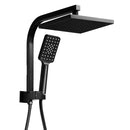 Cefito 8'' Rain Shower Head Set Handheld Square High Pressure Black-1