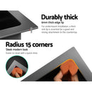 Cefito Kitchen Sink 80X48CM Granite Stone Kitchen Sinks in Black-6