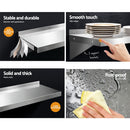 Cefito 1800mm Stainless Steel Kitchen Wall Shelf Mounted Rack-5