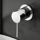 Cefito Basin Mixer Wall Tap Round Brass Faucet Shower Bathtub Chrome-8