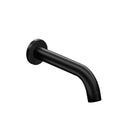 Cefito Bathroom Mixer Spout Wall Bath Tap Round Shower Bathtub Black-4
