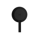 Cefito Basin Twin Tap Wall Round Brass Faucet Shower Bathtub Black-3