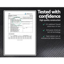 Everfit 8FT Trampoline for Kids w/ Ladder Enclosure Safety Net Pad Gift Round-3