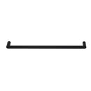 Towel Rail Rack Holder Single 600mm Wall Mounted Stainless Steel Black-3